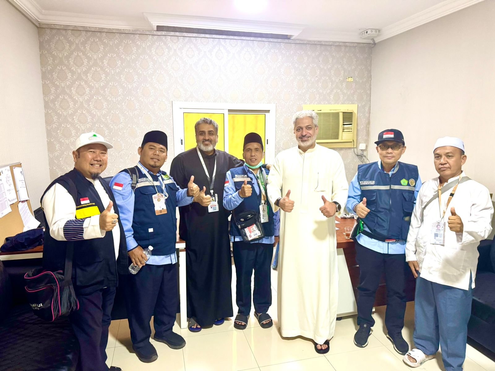 Jelang Puncak Haji, Ketua Kloter 09 KNO Audiensi ke Syarikah Rifaad 1 IMG 20250604 WA0028