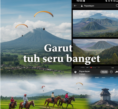 Cuplikan video TikTok "Garut tuh seru banget"