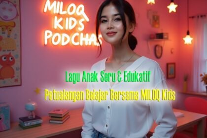 Anak-anak bernyanyi lagu edukatif bersama MILOQ Kids
