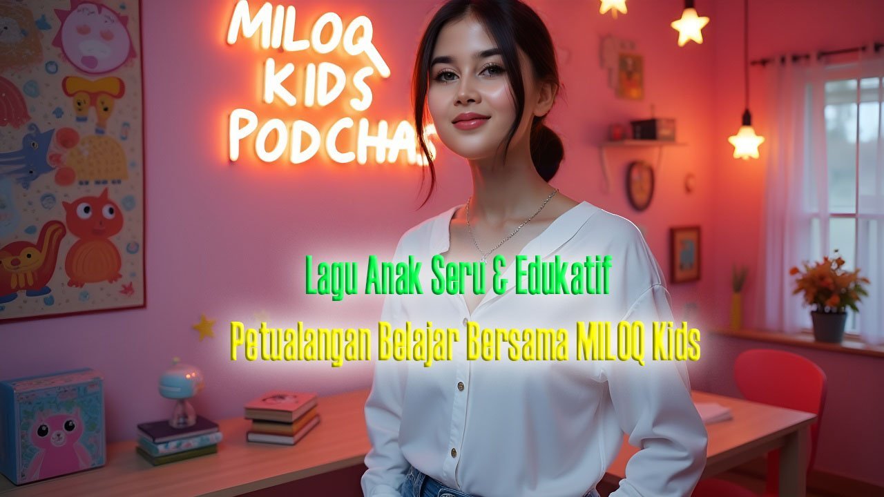 Anak-anak bernyanyi lagu edukatif bersama MILOQ Kids