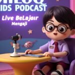 Anak-anak menggambar bebas di sketchbook dan bernyanyi lagu edukatif bersama guru