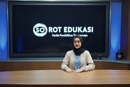 Petugas Polsek Cimaragas mendampingi musyawarah Indeks Desa di Aula Kantor Desa Raksabaya